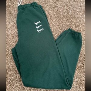 Custom Dripping Nike Symbol Sweat Pants